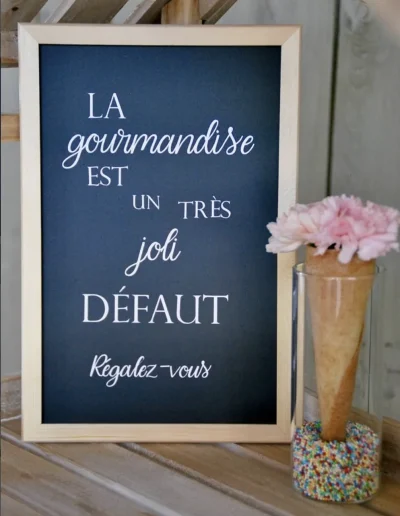 Décoration personnalisée pour événement privé