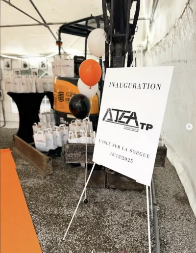 Décoration pour événement professionnel en Vaucluse